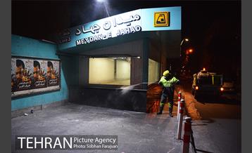 طرح ضدعفونی معابر شهری 23