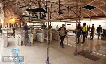 توسعه متروی تهران؛ ایستگاه تقاطعی تربیت مدرس 5