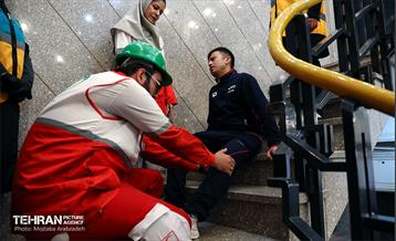 مانور عملیاتی حریق و نجات با محوریت فروریزش 5