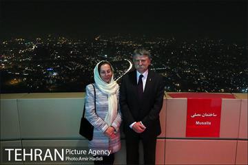 بازدید رییس مجلس ملی مجارستان ار برج میلاد تهران 19