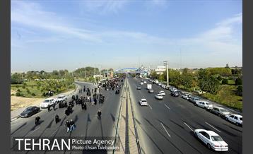 راهپیمایی جاماندگان اربعین حسینی در تهران 56