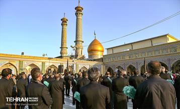 آیین تعویض پرچم حضرت عبدالعظیم حسنی(ع) 9