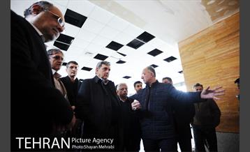 بازدید شهردار تهران از پایانه و پارک سوار شرق 1