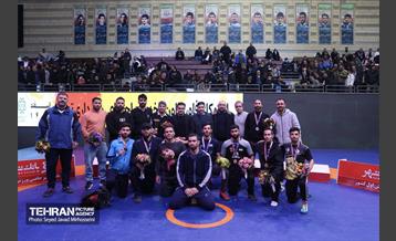 مسابقات بزرگ کشتی کارکنان شهرداری تهران  3