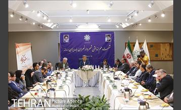 نشست هم اندیشی شهردار تهران با مدیران رسانه 2