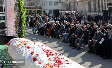 تشییع و تدفین شهید گمنام در دانشگاه فرهنگیان 7