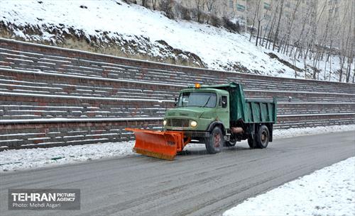 عملیات برف‌روبی در منطقه 2