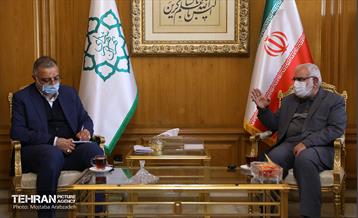 دیدار رئیس کمیته امدادخمینی (ره) با شهردار تهران 9