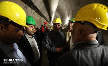 بازدید اعضای شوراهای شهر مراکز استان‌ها از کارگاه خط ۱۰ مترو تهران 13