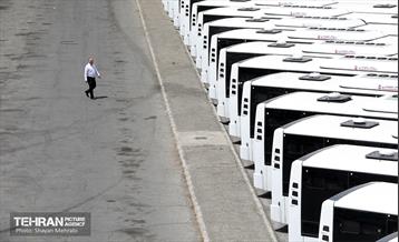 رونمایی از ۱۰۰ دستگاه اتوبوس ناوگان حمل و نقل عمومی شهر تهران 46