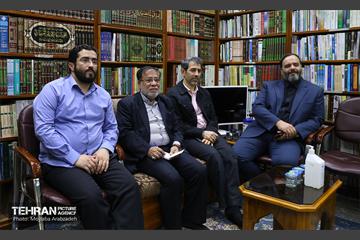 دیدار شهردار تهران با تولیت اتبعه حسینی و استاندار کربلا