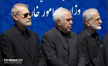 تشییع پیکر شهید حسین امیرعبداللهیان در وزارت خارجه 16