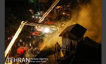 آتش سوزی گسترده در خیابان امیرکبیر 2 10