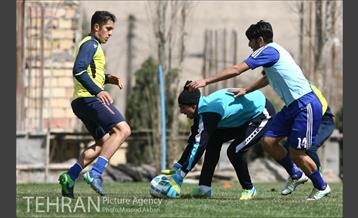 اخرین تمرین تیم فوتبال استقلال تهران در سال 95