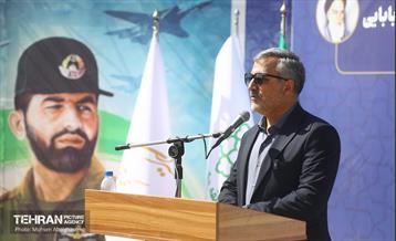 رونمایی از تندیس سرلشکر خلبان شهید بابایی 23