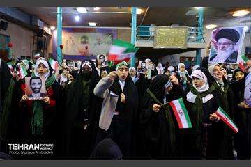 حضور شهردار تهران در حسینیه جماران تهران 3