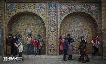 استقبال مسافران نوروزی از مجموعه جهانی کاخ گلستان  25