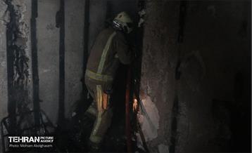 آتش‌سوزی در بیمارستان گاندی تهران 33