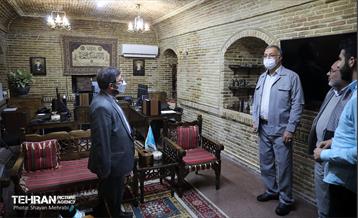 بازدید شهردار تهران از خانه مداحان و نشست با اعضا هیئت رئیسه 7