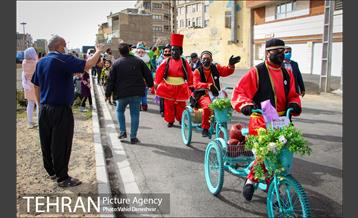 کاروان نوروزی در منطقه 17