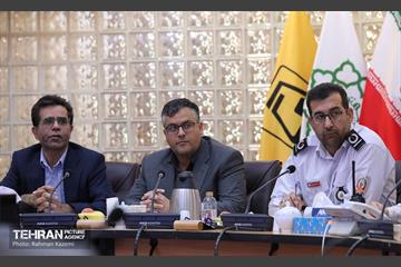 جلسه مشترک شرکت بهره‌برداری متروی تهران و حومه و سازمان آتش‌نشانی و خدمات ایمنی 10