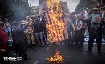 راهپیمایی ۱۳ آبان در تهران  24