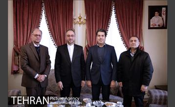 دیدار ابوالفضل پسندیده با دکتر مظفری 8