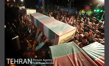 مراسم وداع با 150 شهید دوران دفاع مقدس 44