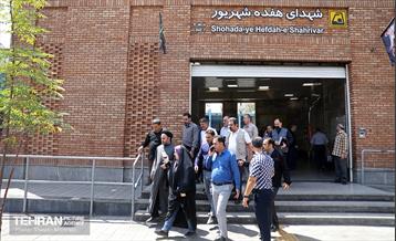 تور بازدید از خط ۶ مترو تهران 32