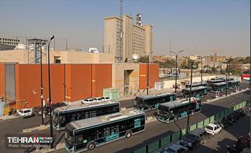 به وقت خدمت؛ ایستگاه شارژ اتوبوس برقی «قورخانه» 39