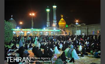 احیای شب بیست و یکم رمضان‎ در آستان عبدالعظیم حسنی(ع) 15