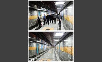 تهران تحت تاثیر ویروس کرونا 15