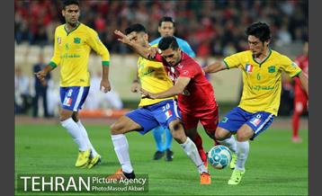 دیدار پرسپولیس و صنعت نفت آبادان در لیگ برتر فوتبال 16