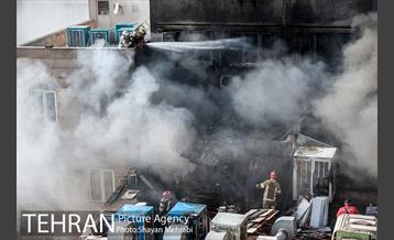 آتش سوزی پاساژ مهستان-2 15