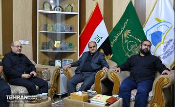 دیدار نماینده شهردار تهران با تولیت های مسجد کوفه و مزار میثم تمار 4