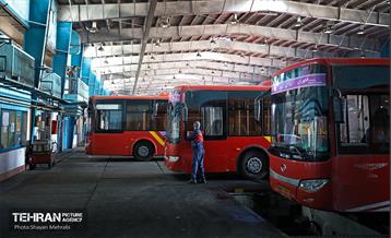 به وقت خدمت؛ بازآمادسازی اتوبوس‌های شهری تهران 44