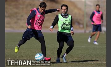 تمرین تیم فوتبال استقلال‎ 8