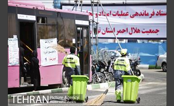 خدمات شهرداری تهران به مناسبت رحلت امام خمینی در مرقد امام خمینی (ره) 23