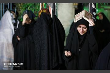 مراسم احیای شب نوزدهم در امامزاده سید جعفر و حمیده خاتون(ع) 3