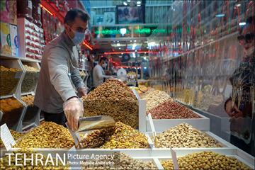 بازار تجریش در آستانه شب یلدا 1