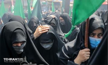 خیمه سوزان ظهر عاشورا در چهار راه گلوبندک  37