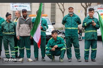 تشییع پیکر مطهر پاکبان شهید «حسن خیران»