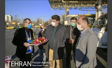 افتتاح خط مینی بوس پایانه مترو صادقیه و باغ فیض 6