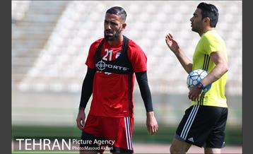 تمرین تیم ملی فوتبال 1