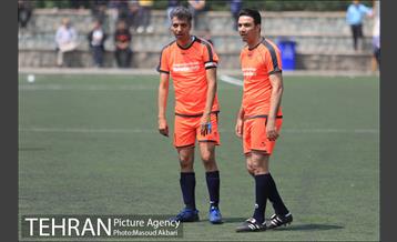 دیدار رسانه ورزش و پیشکسوتان تیم ملی فوتبال ایران به نفع سیل زدگان 24