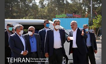 بهره برداری از پروژه های مدیریت شهری منطقه ۲۰