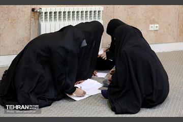 میز خدمت در مسجد جامع ابوذر منطقه ۱۷