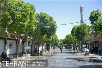پروژه بهسازی پیاده مداری در منطقه ۲۰
