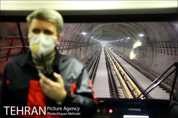 بازدید شهردار تهران از خط 6 مترو تهران 43