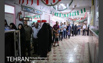 حضور مردم در انتخابات شورایاری محلات شهر تهران - ۲ 28